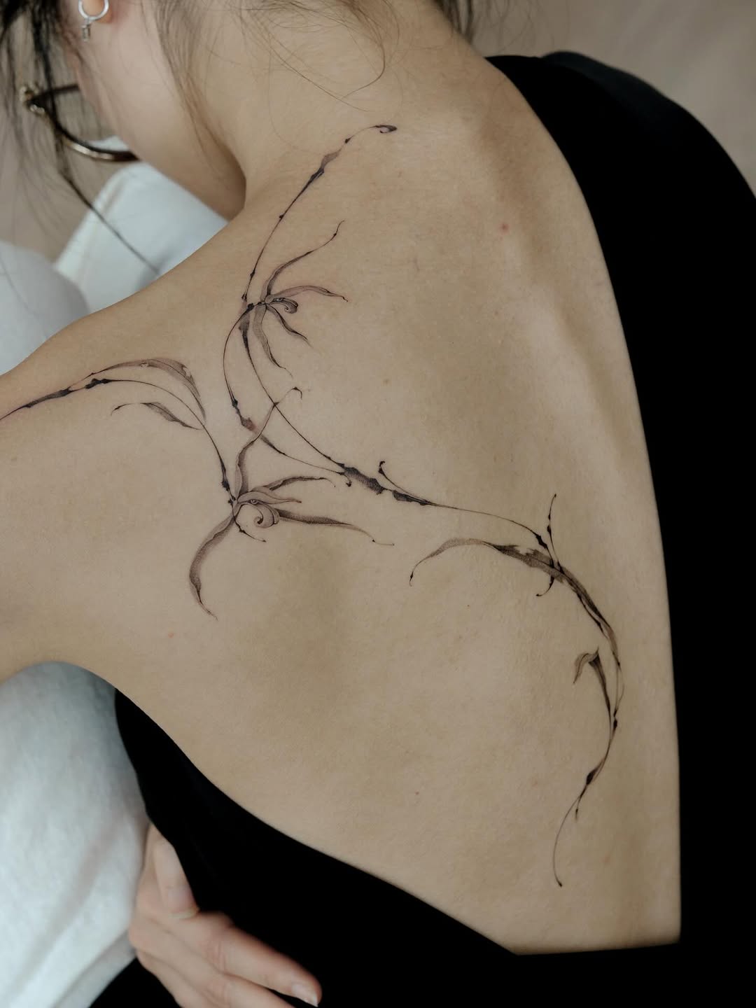 Delicate Abstract Vine