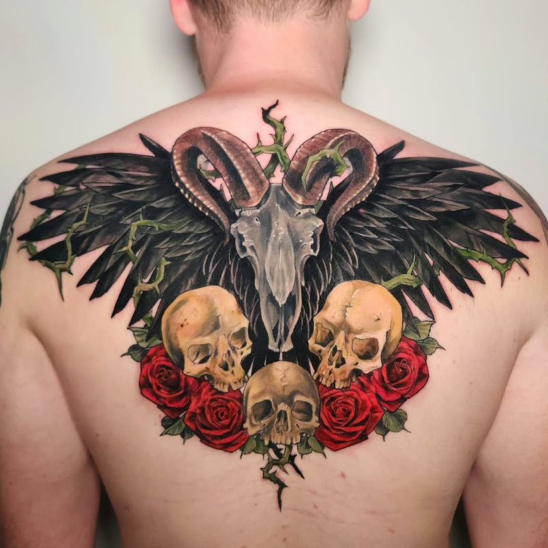 Skulls and Roses