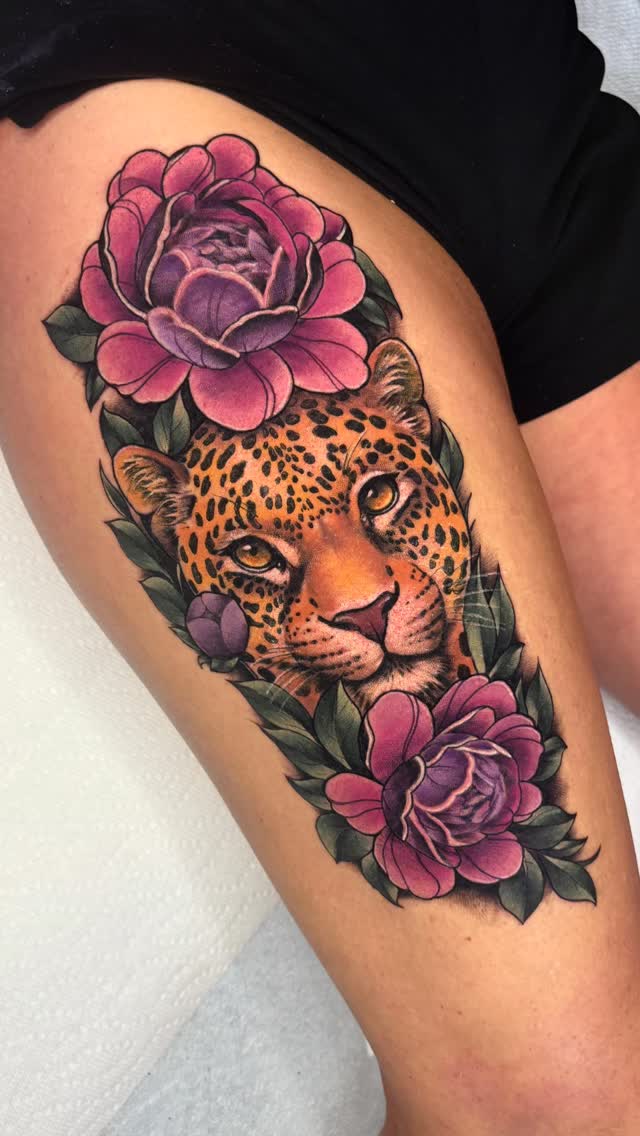 Leopard Floral