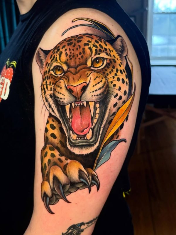 Roaring Leopard
