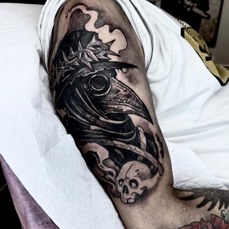 Plague Doctor Skull