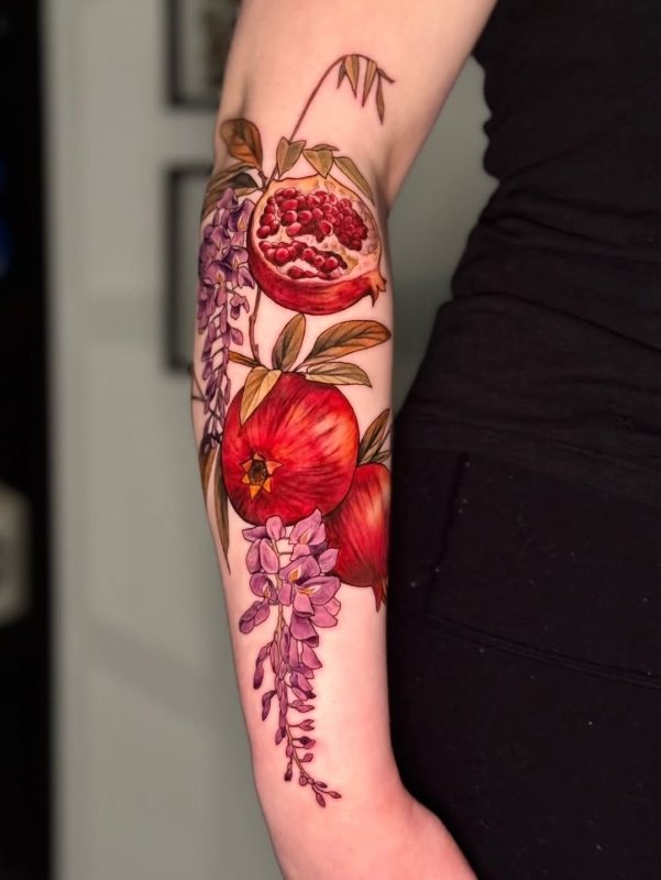 Pomegranate Flowers