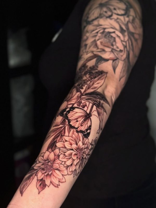 Floral Butterfly
