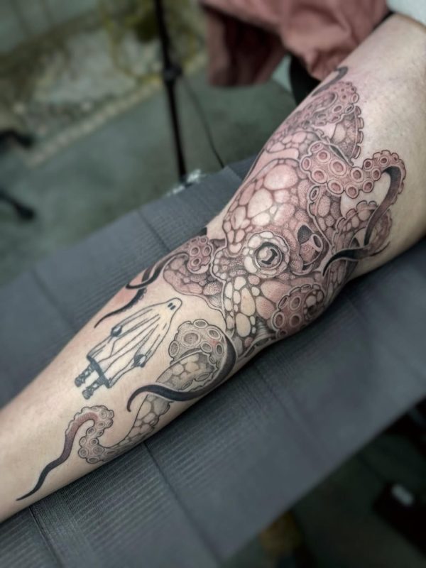Dotwork Octopus