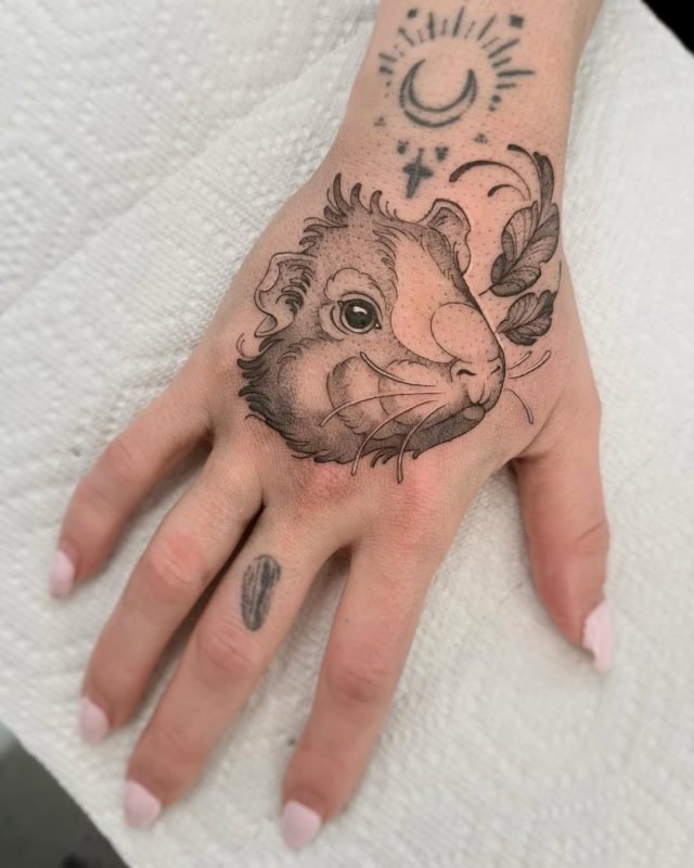 Guinea Pig Portrait