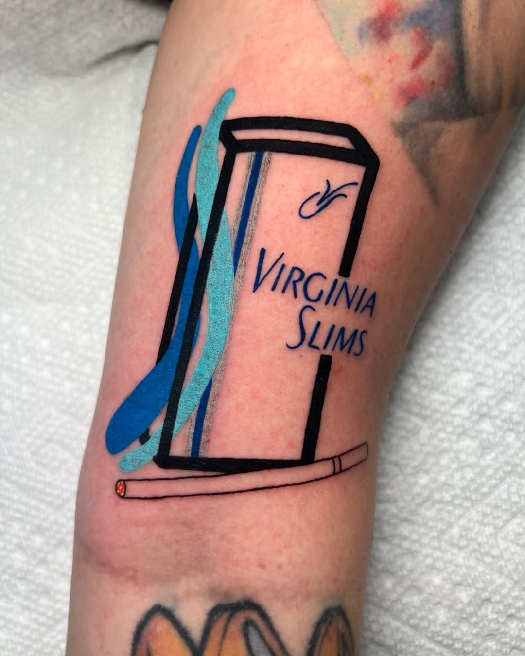 Abstract Cigarette Pack