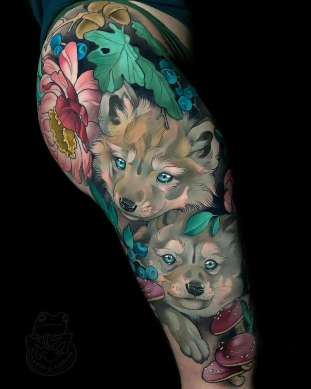 Wolf Floral