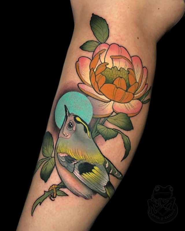 Bird and Flower
