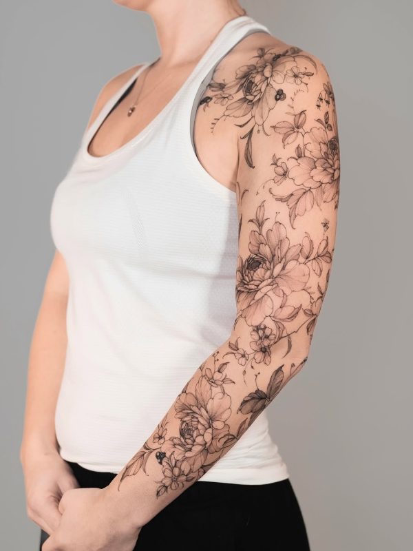 Floral Fine Line