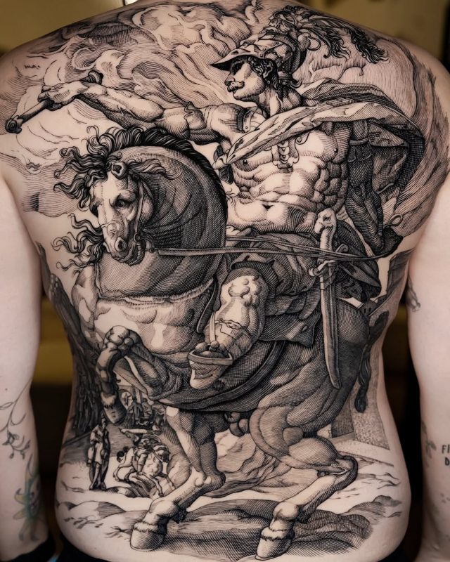 Engraved Warrior