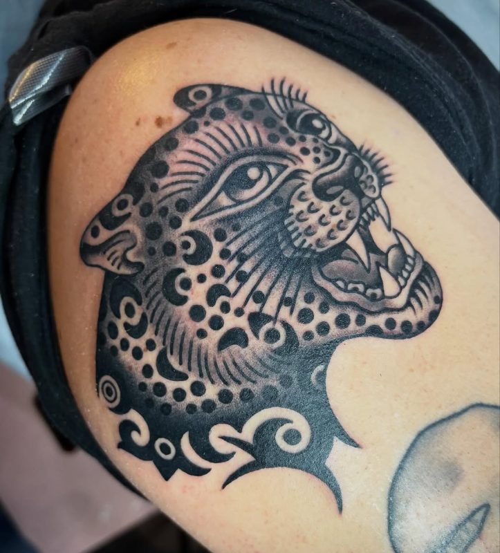 Blackwork Jaguar