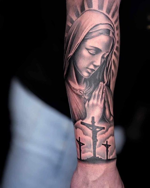Praying Virgin Mary