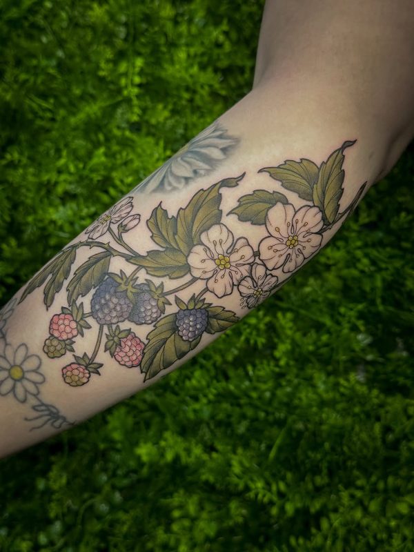 Floral Berry Branch