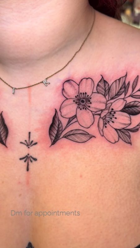 Floral Chest Piece
