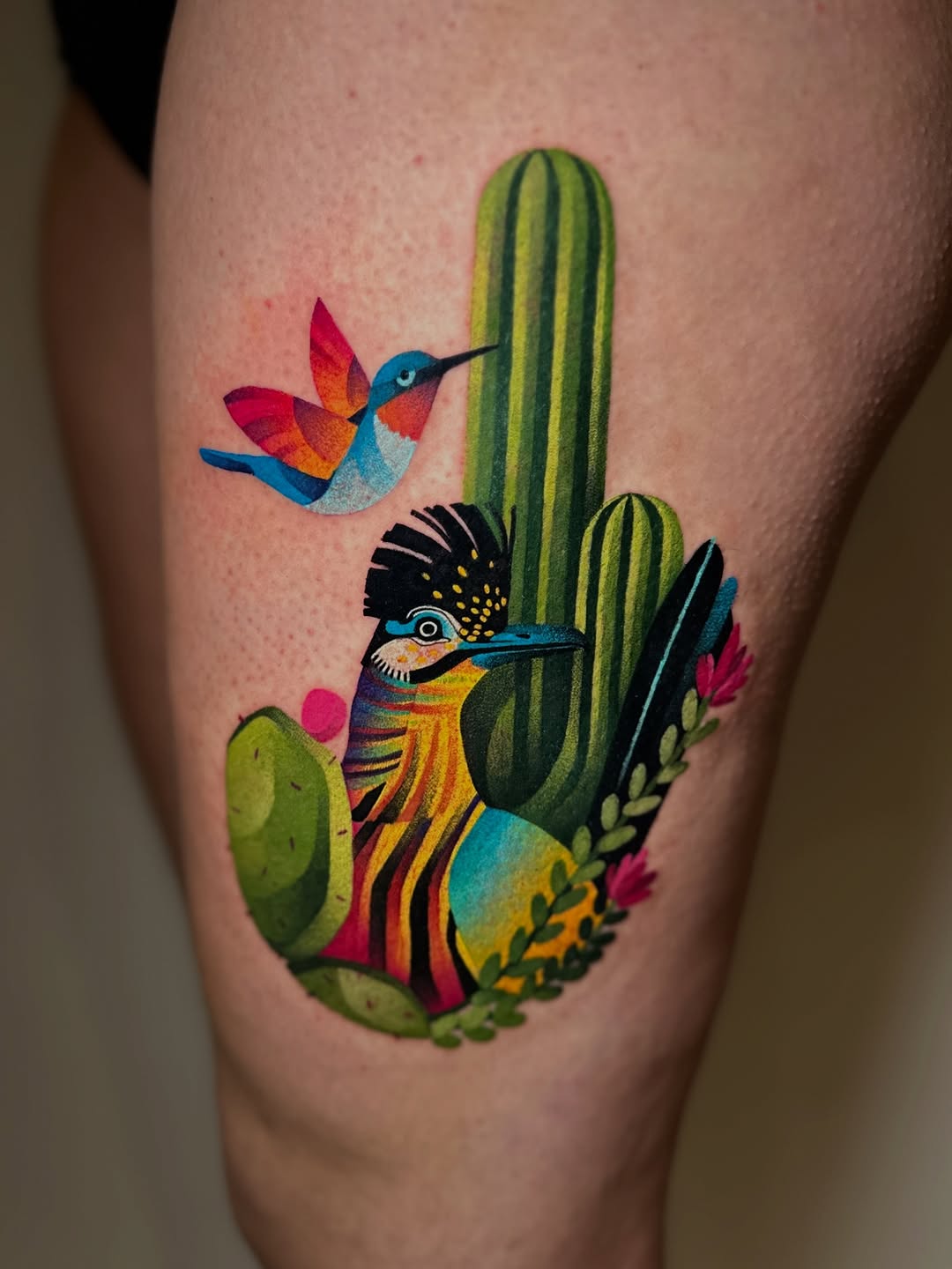 Colorful Desert Birds