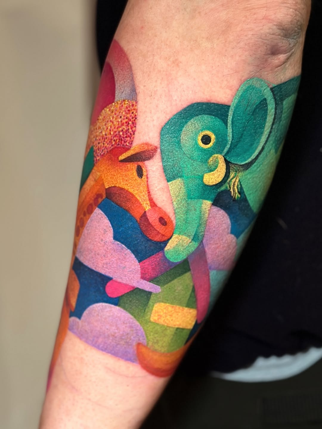 Colorful Abstract Animals
