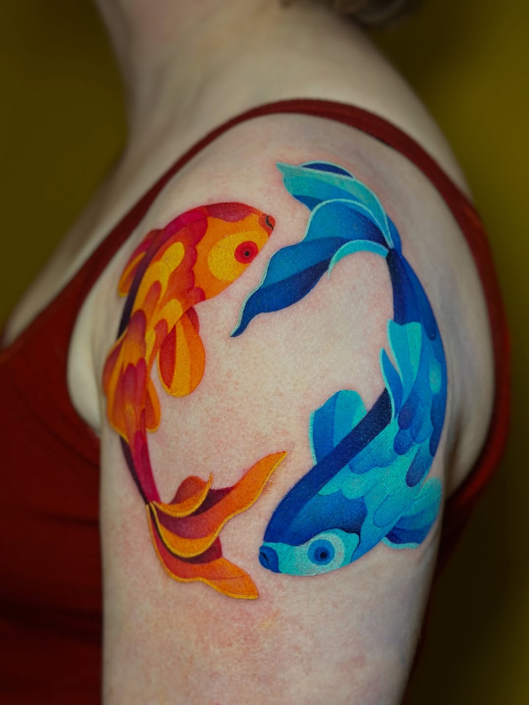 Koi Fish Duo