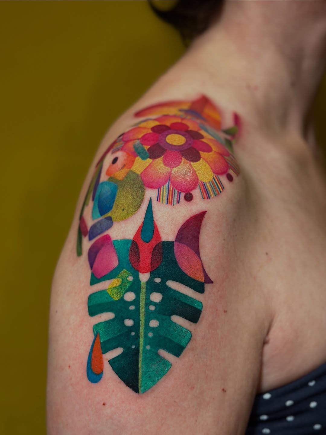 Colorful Abstract Floral