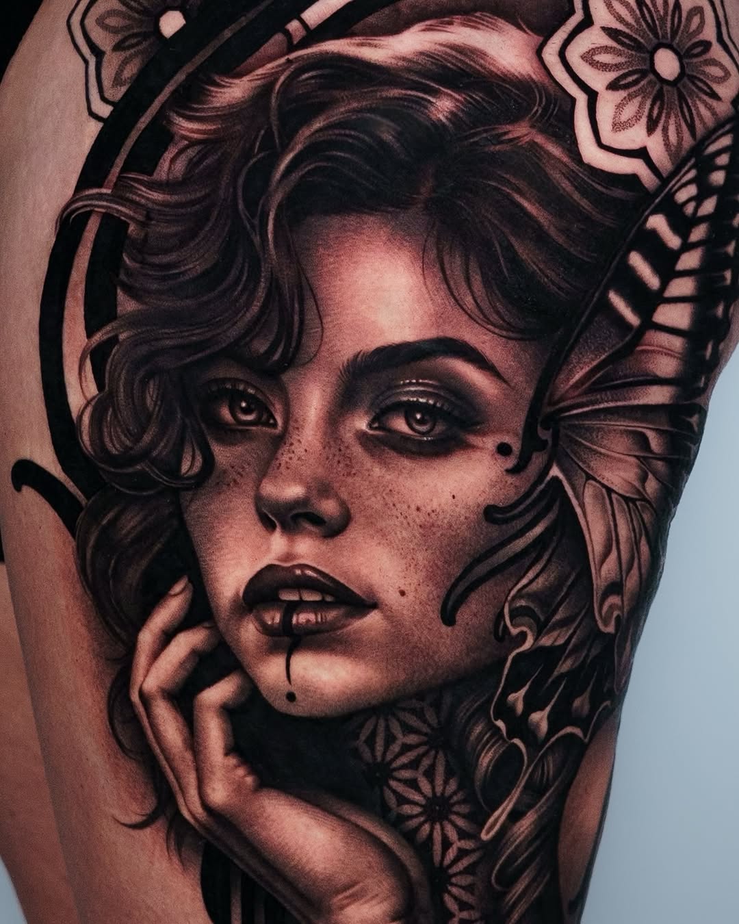 Realistic Woman Portrait