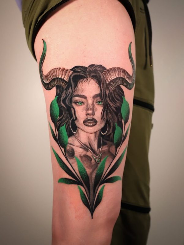 Horned Woman