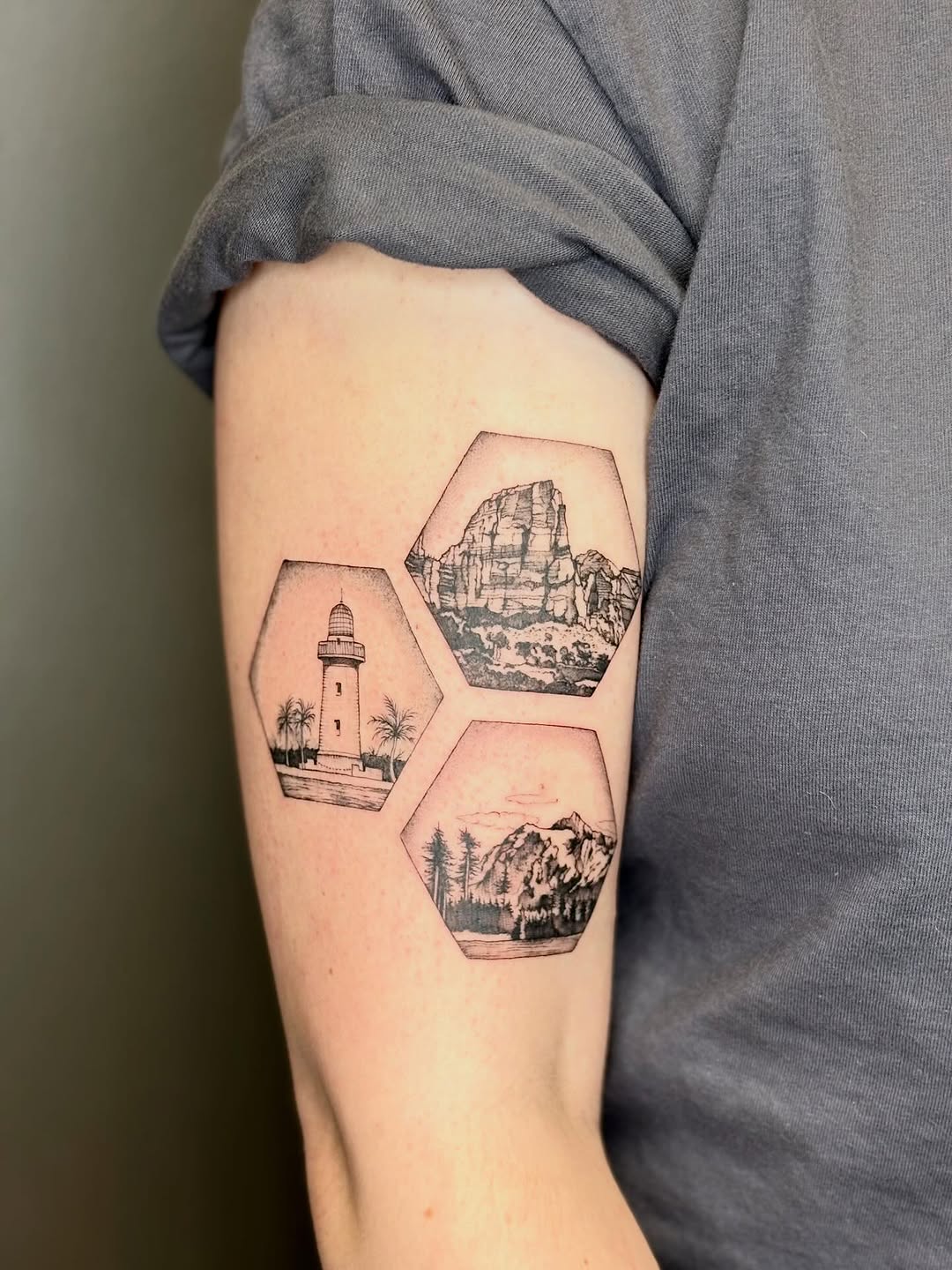 Hexagonal Landscapes