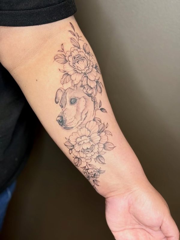 Dog Floral