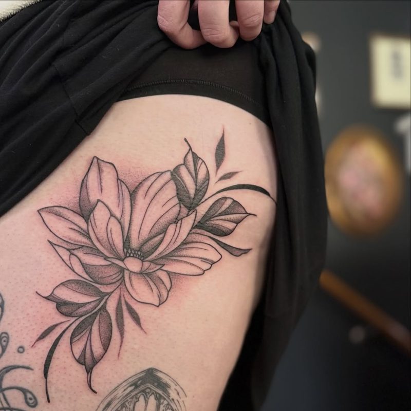 Floral Blackwork