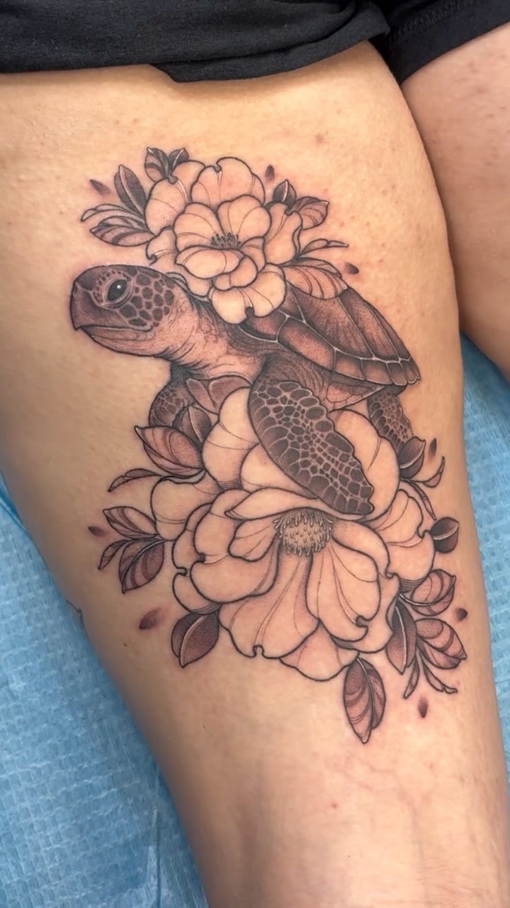 Turtle Floral