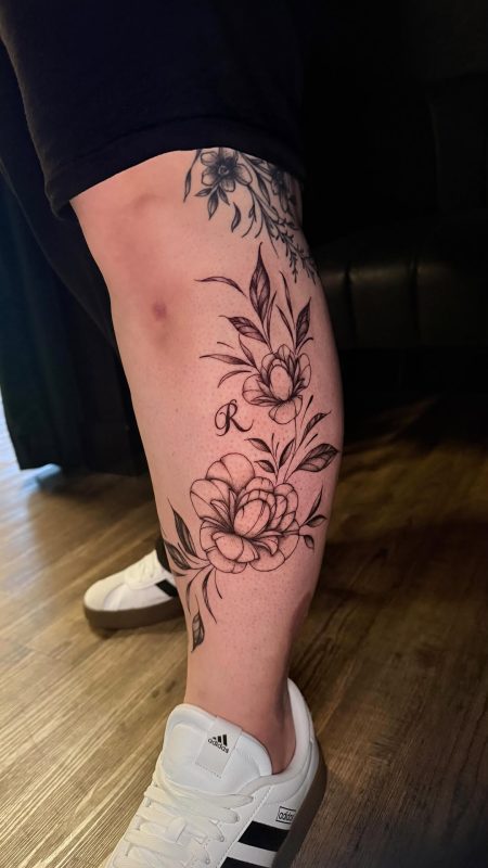 Floral Fine Line