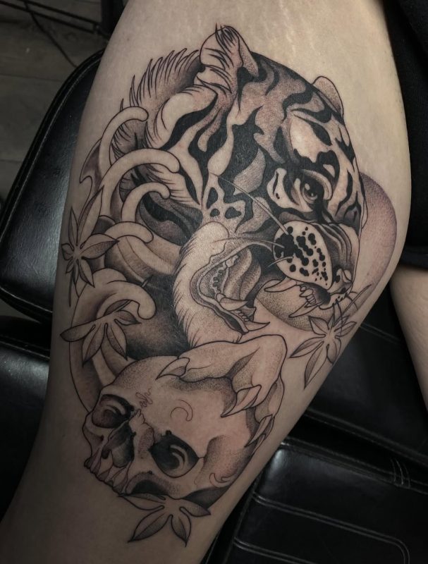Tiger Skull
