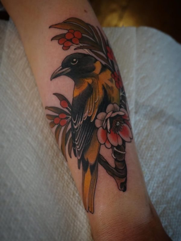 Bird and Blossoms