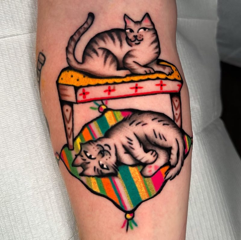 Cats on Cushions