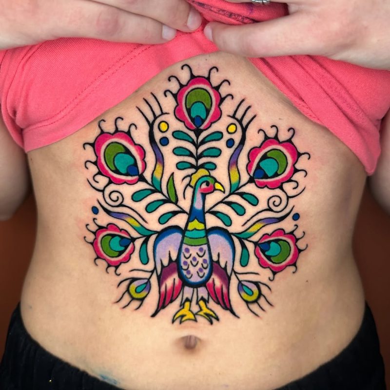 Colorful Peacock