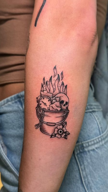Burning Bucket