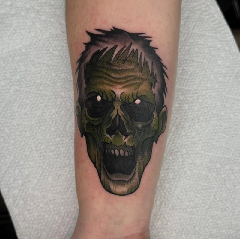 Zombie Skull