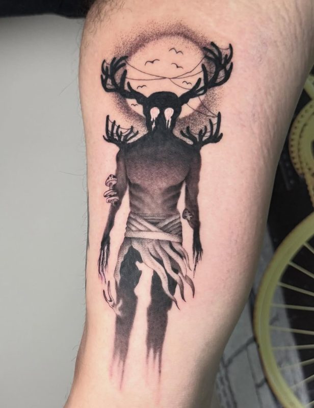 Shadow Stag Figure