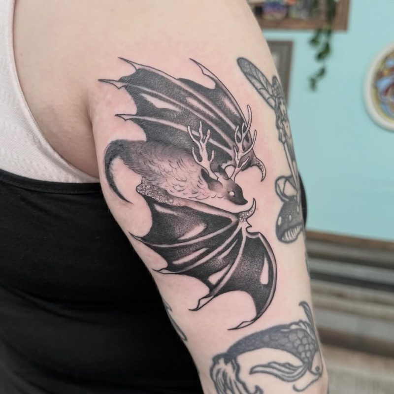 Winged Deer