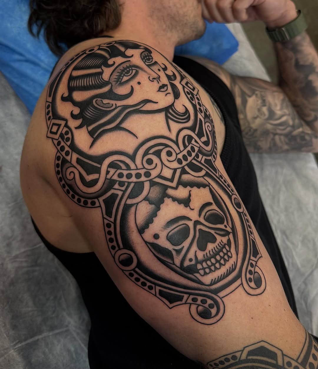 Lady and Skull