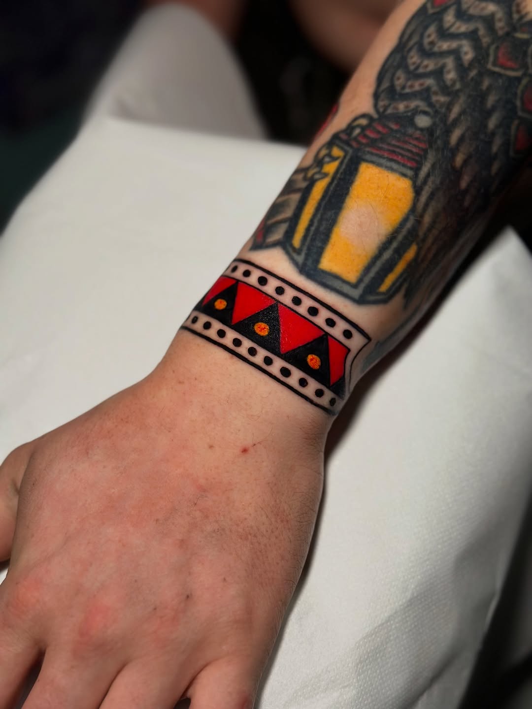 Geometric Wrist Band