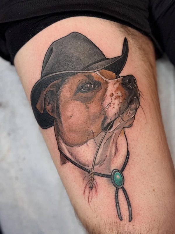 Dog with Hat