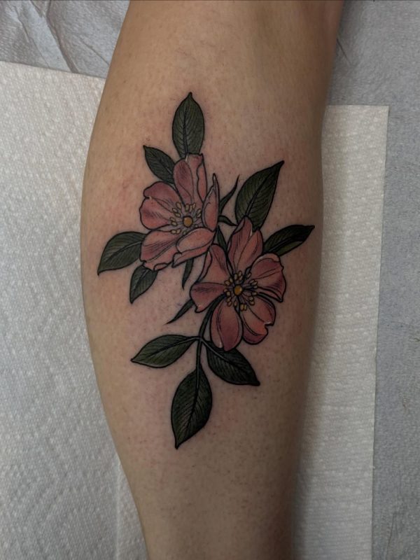 Pink Floral Branch