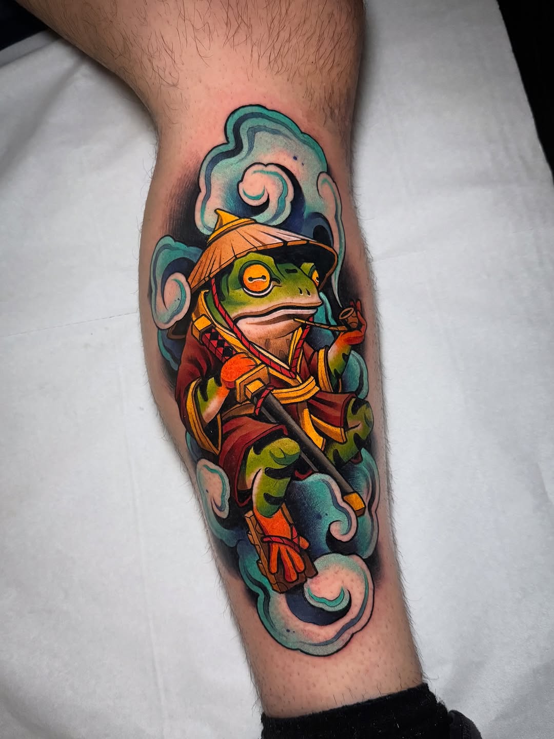 Samurai Frog