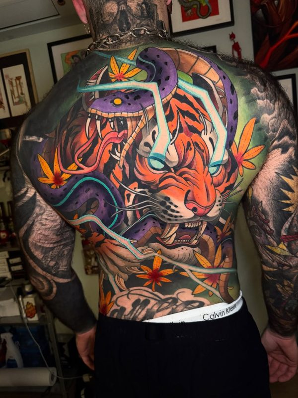 Tiger and Snake