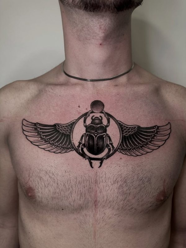 Winged Scarab