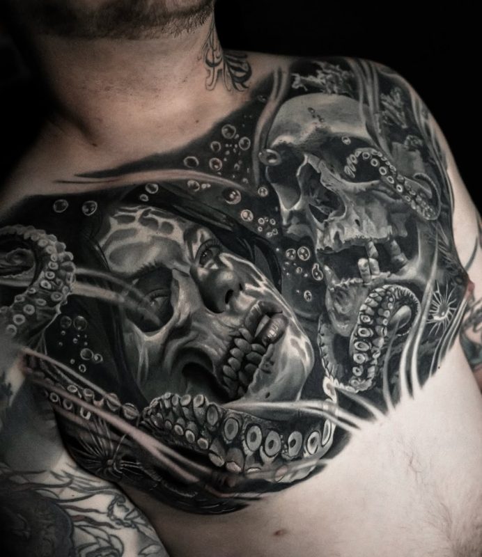 Skull Octopus