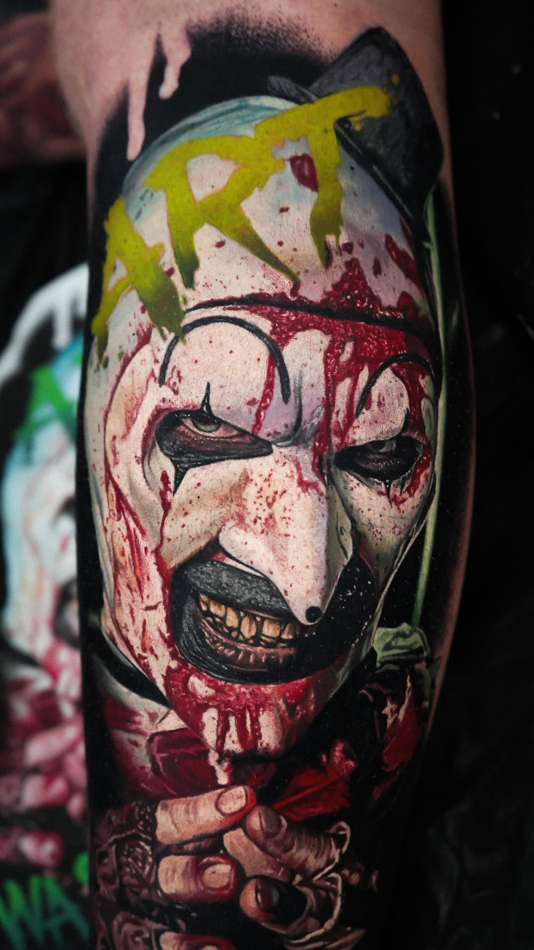 Bloody Clown Portrait