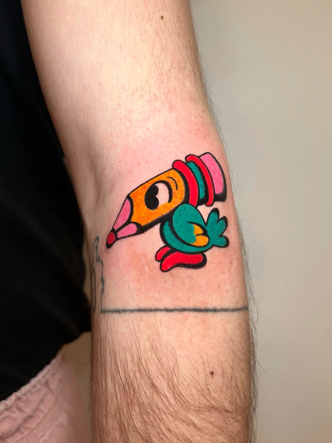 Colorful Pencil Bird