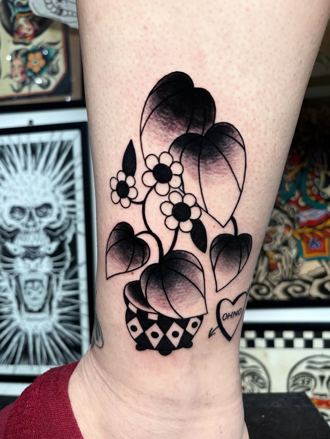 Blackwork Plant