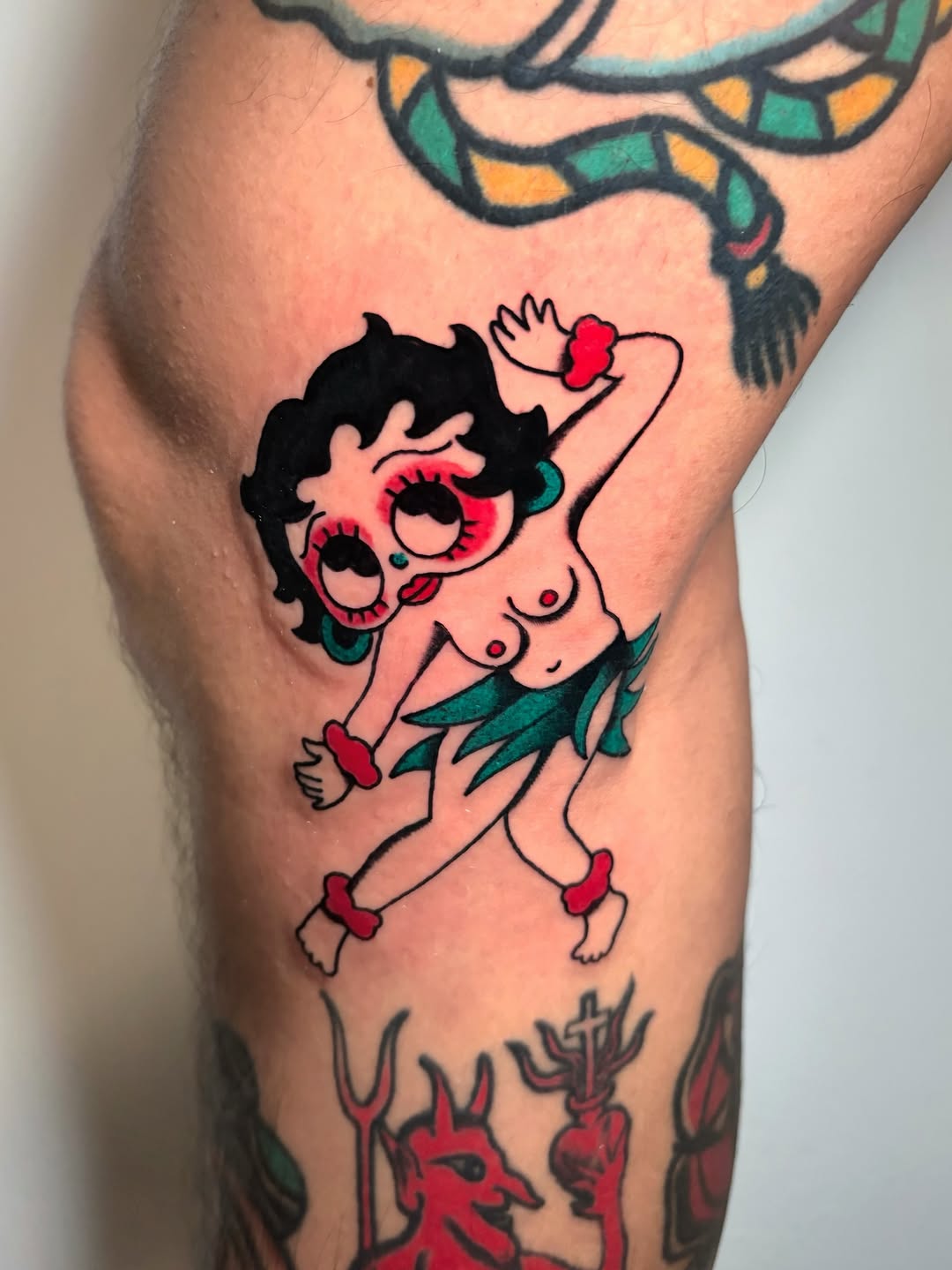 Betty Boop Hula