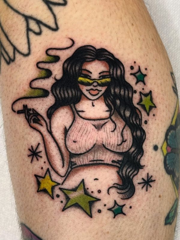 Smoking Woman